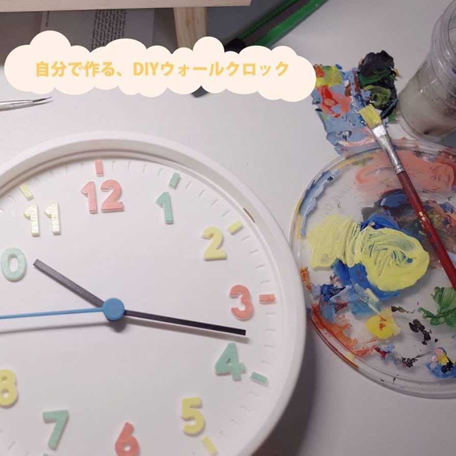 トールペイント描け時計 手描きトールペイント時計 - メルカリ